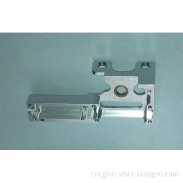 Precise Sand Blasting White Anodized Aluminium CNC Machinin